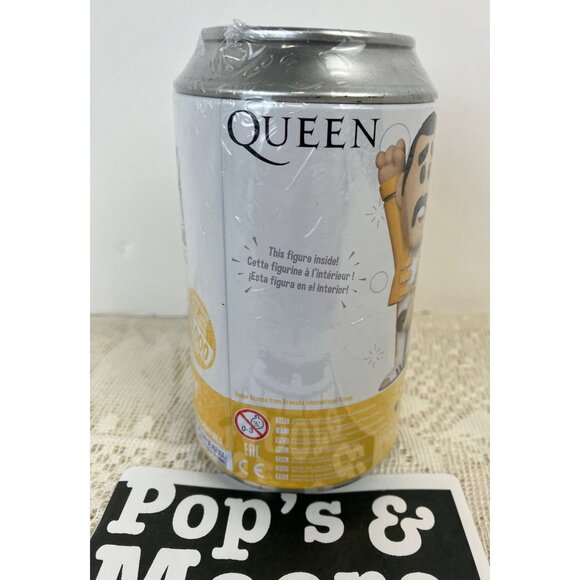 Funko Soda! Freddie Mercury Figure Limited Edition Sealed W/Defected Can - Picture 3 of 8